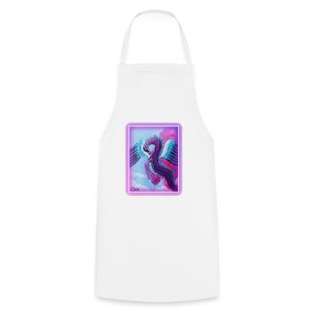 Dragon Air Dragon Famor - Sonja Ariel von Staden - Tablier de cuisine - blanc - Devant - AI Model Male 185 dark (185cm)