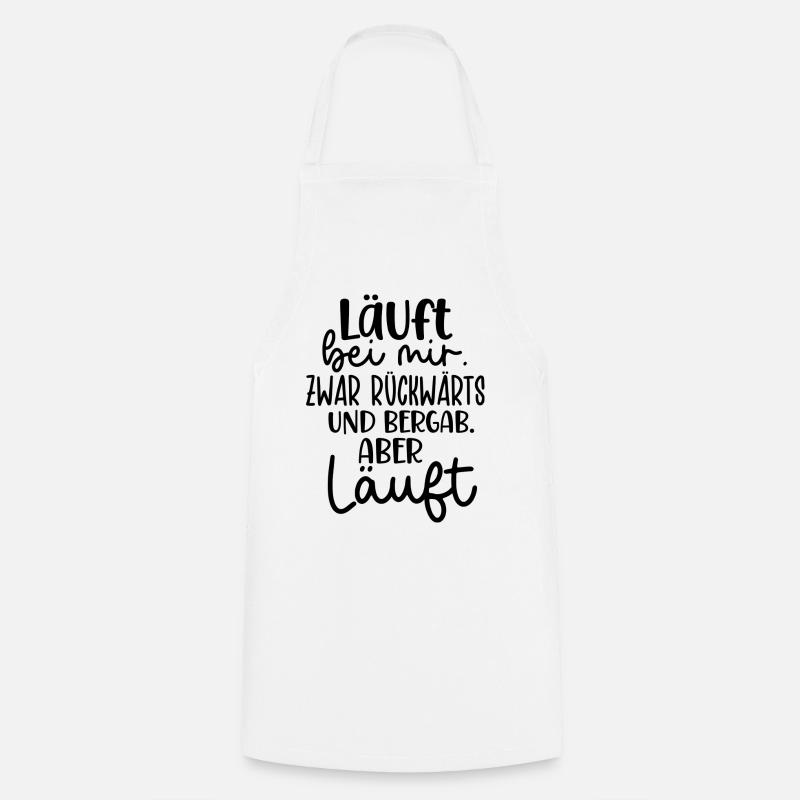 Sayings Scripture Funny Sayings - Cooking Apron - white
