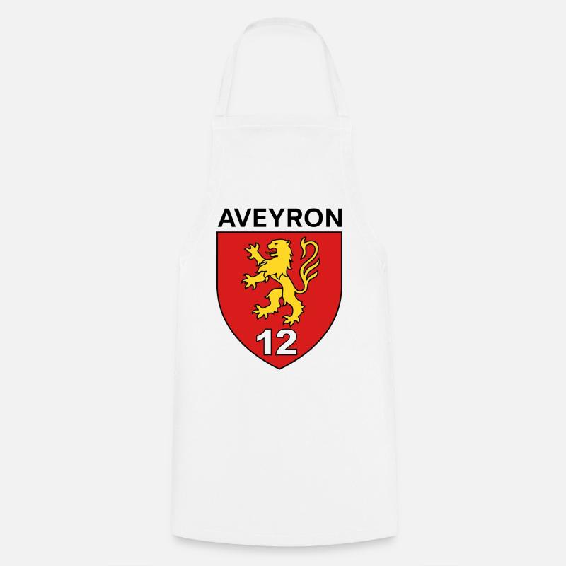 Aveyron - Cooking Apron - white