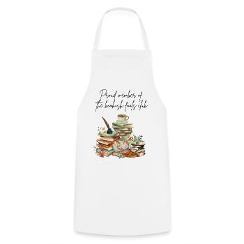 Buckclub - Tablier de cuisine - blanc - Devant - AI Model Male 185 dark (185cm)