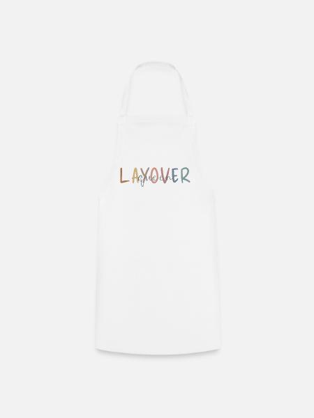 Flight Attendant Geschenk - Flugbegleiter Geschenk - Kochschürze - Weiß