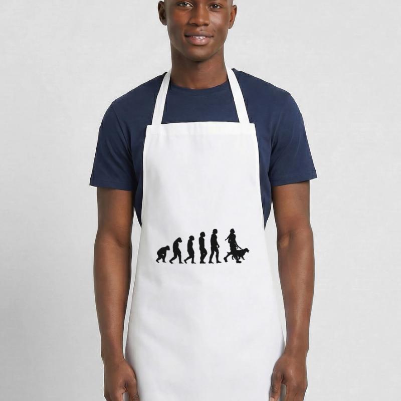 Evolution et Chien - Tablier de cuisine