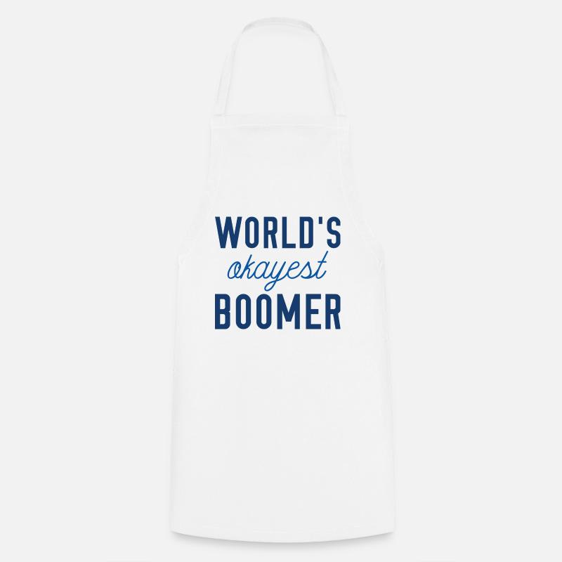 Der okayeste Boomer der Welt - Kochschürze - Weiß