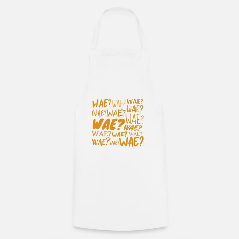 Wae? - Tablier de cuisine - blanc