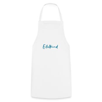 Eifel Kind Geschenk Idee 2020 - Kochschürze - Weiß - Vorne - AI Model Male 185 dark (185cm)