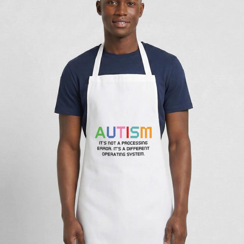 Autism It's Not A Processing Error Cooking Apron