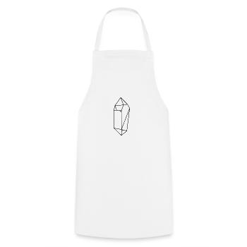 crystal - Cooking Apron - white - Front - AI Model Male 185 dark (185cm)