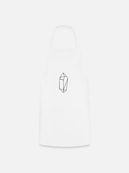 crystal - Cooking Apron - white