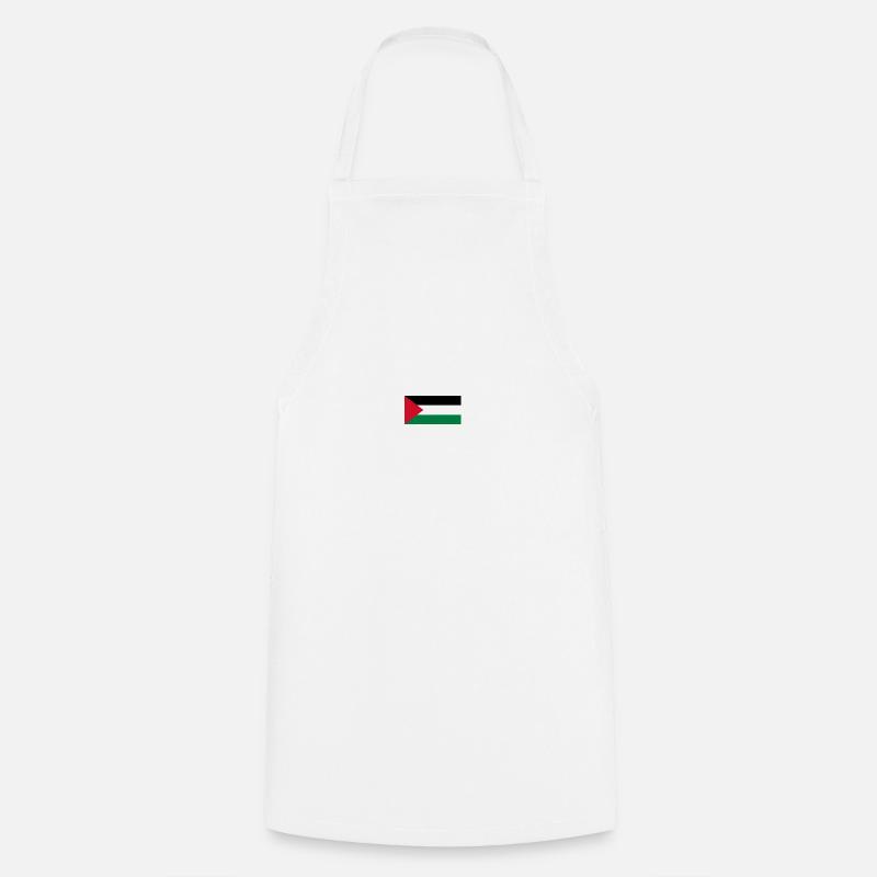 Palestine - Tablier de cuisine - blanc