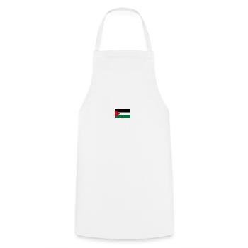 Palestine - Tablier de cuisine - blanc - Devant - AI Model Male 185 dark (185cm)