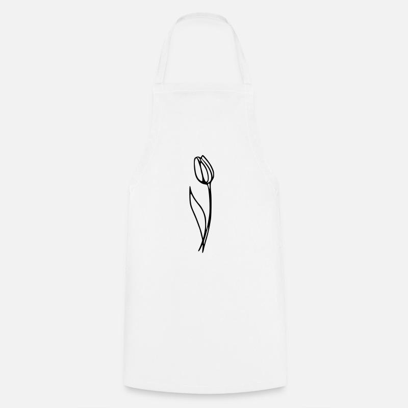 tulip - Cooking Apron - white