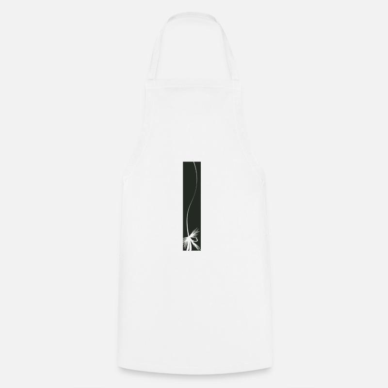 Model 66 - Dry Fly - Cooking Apron - white