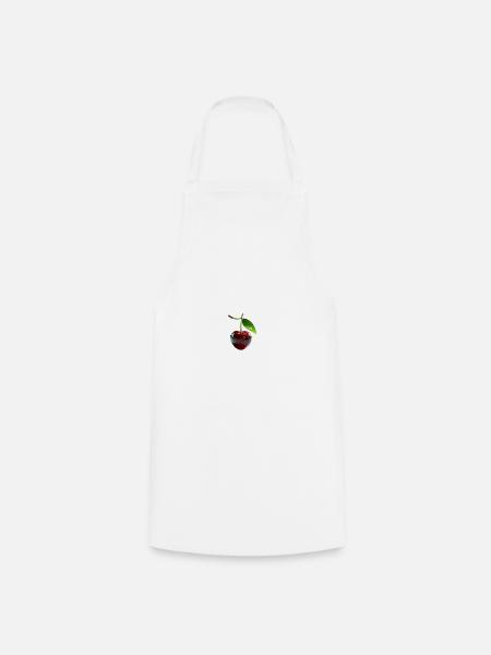 Sweet Cherry - Kochschürze - Weiß