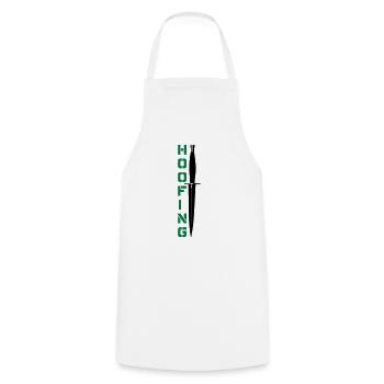 Hoofing Dagger - Cooking Apron - white - Front - AI Model Male 185 dark (185cm)