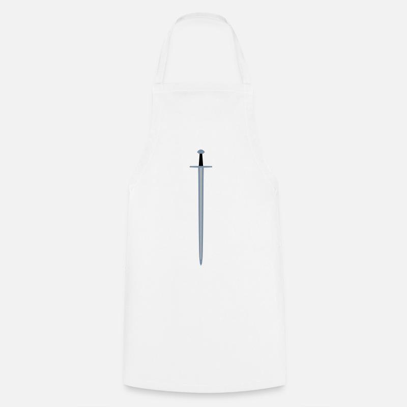Épée - Tablier de cuisine - blanc