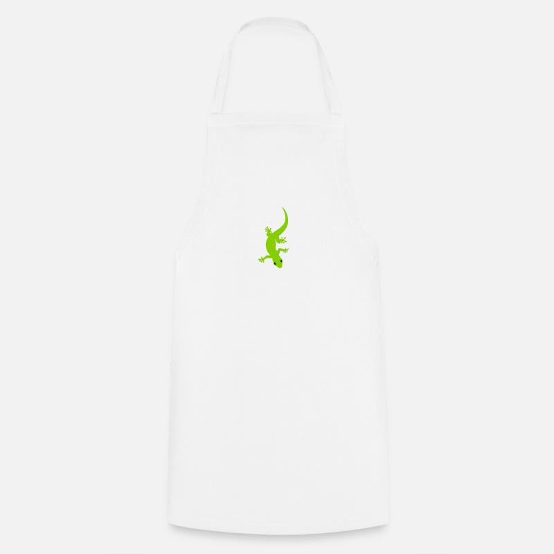 Gecko - Cooking Apron - white