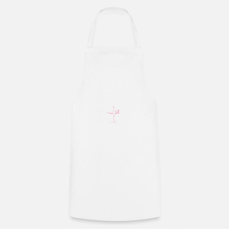 Team 10 design 01 - Tablier de cuisine - blanc