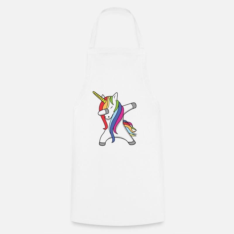 Licorne DAB Dance - Tablier de cuisine - blanc