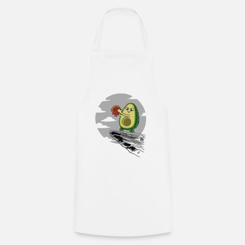 avocado the lion king - Cooking Apron - white
