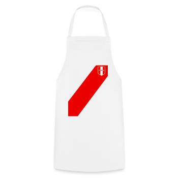 Seleccion peruana de futbol - Kochschürze - Weiß - Vorne - AI Model Male 185 dark (185cm)