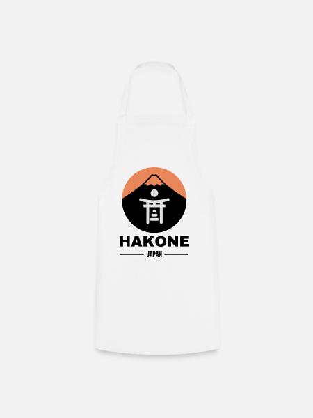 Hakone - Fuji - Japan - Kochschürze - Weiß