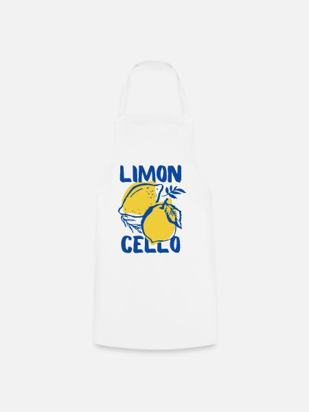 Limoncello - Kochschürze - Weiß