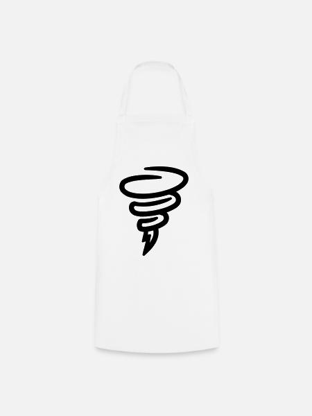 tornade - Tablier de cuisine - blanc