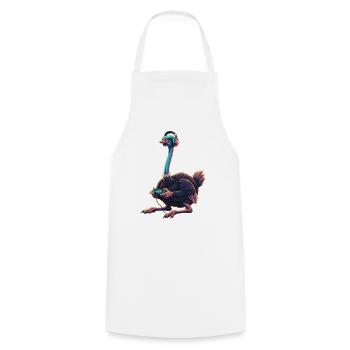 Bouquet Gaming Animal Video Games Funny Bouquet - Cooking Apron - white - Front - AI Model Male 185 dark (185cm)