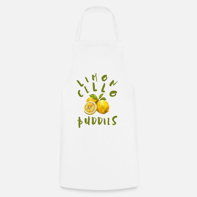 Limoncello Buddies - Kochschürze - Weiß