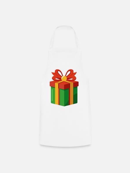 Geschenk - Kochschürze - Weiß