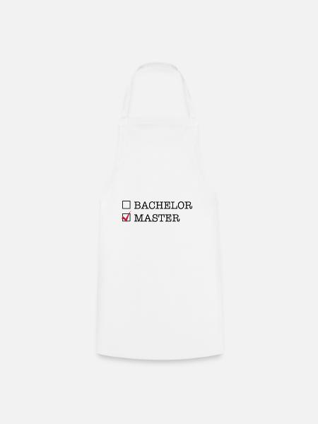 Master - Kochschürze - Weiß