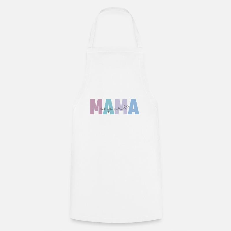 Super mom - Cooking Apron - white