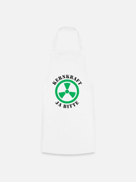 Atomkraft, Ja bitte - Kochschürze - Weiß