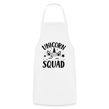 T-shirt Unicorn Squad stars gift humor - Tablier de cuisine - blanc - Devant - AI Model Male 185 dark (185cm)