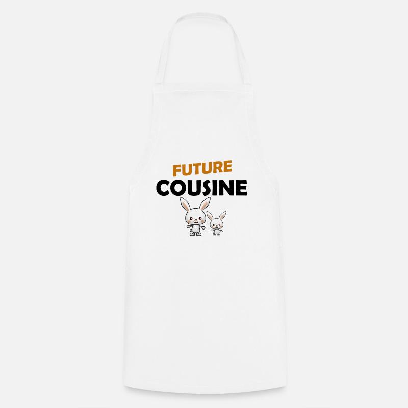 future cousine - Tablier de cuisine - blanc