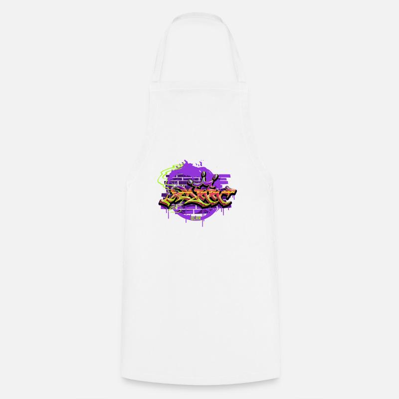 Graffiti - Cooking Apron - white