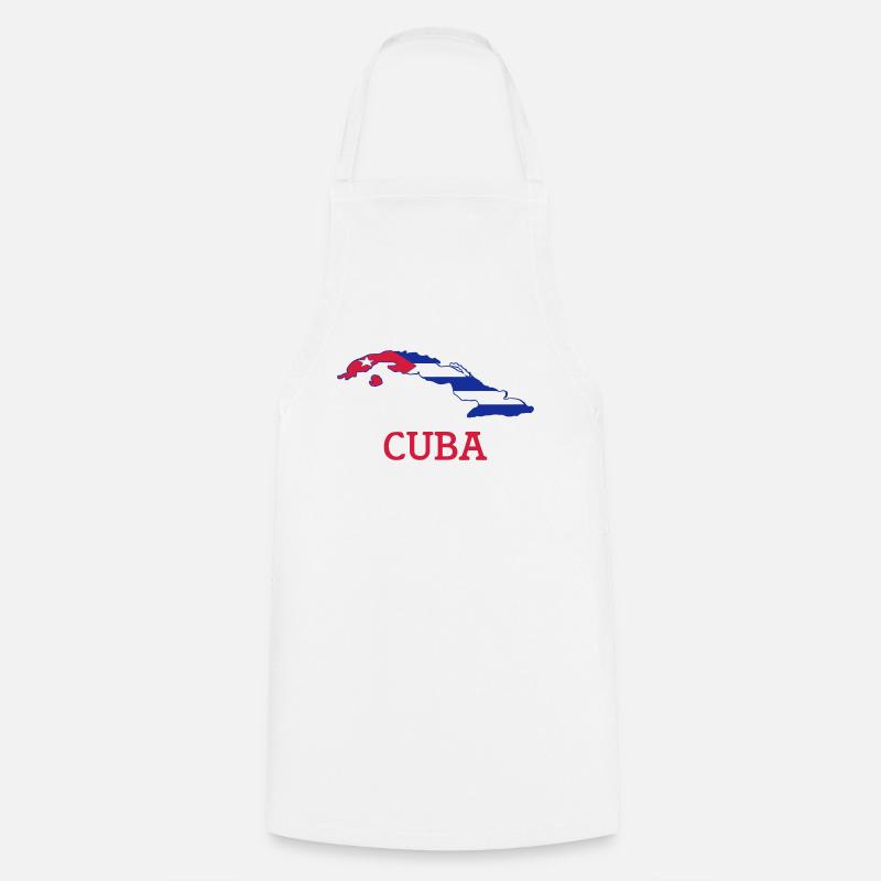 cuba - Tablier de cuisine - blanc