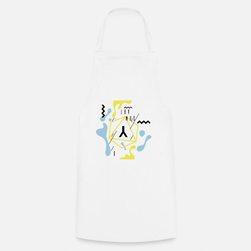 minimaliste - Tablier de cuisine - blanc