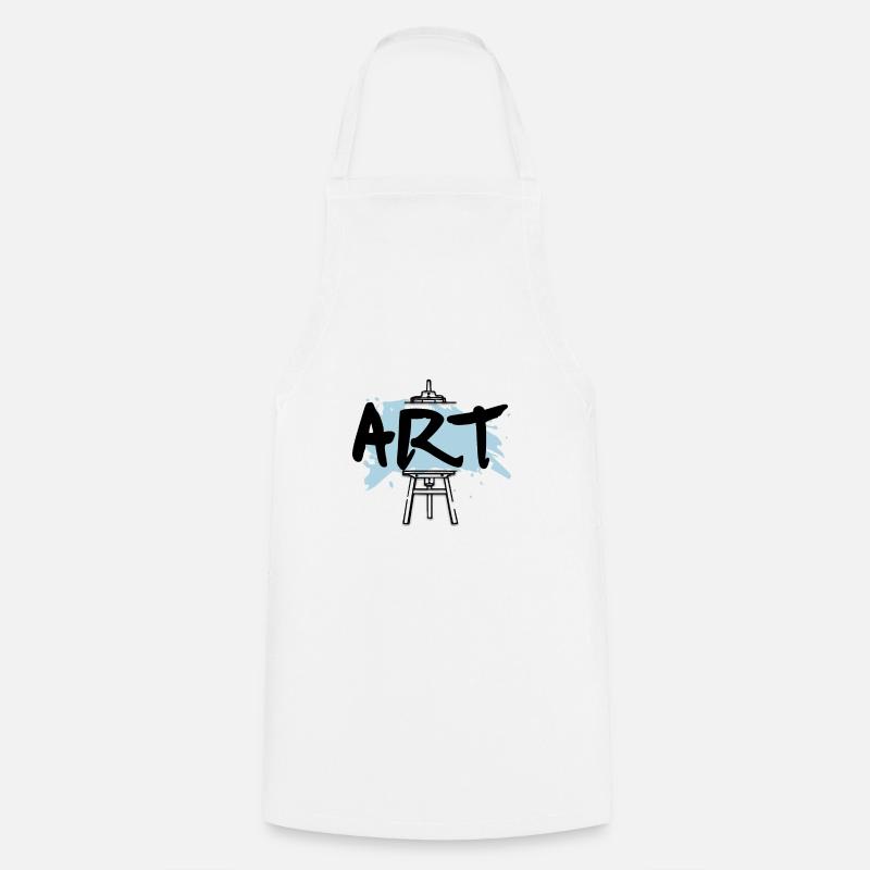 DR1 - Cooking Apron - white