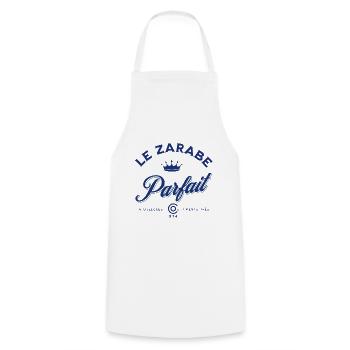 le zarabe parfait - Tablier de cuisine - blanc - Devant - AI Model Male 185 dark (185cm)