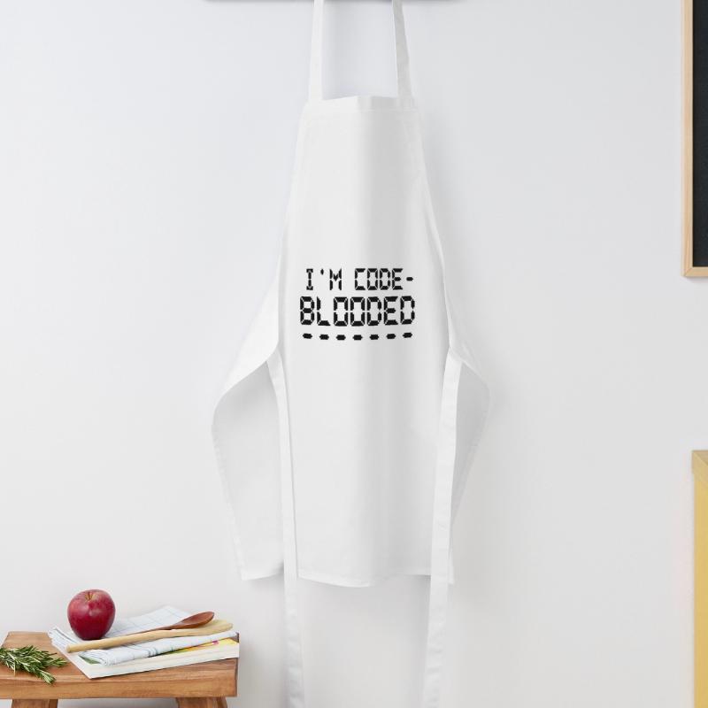 Computerprogrammierung Ich bin Code Blooded Programmierer Kochschürze