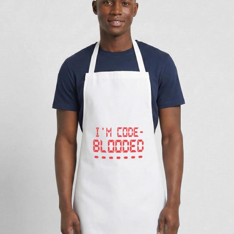 Programmation informatique Je suis programmeur Code Blooded Tablier de cuisine