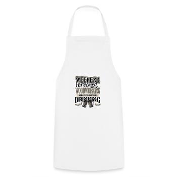 Prévisions de fin de semaine de cadeaux pour les menuisiers Menuiserie et - Tablier de cuisine - blanc - Devant - AI Model Male 185 dark (185cm)