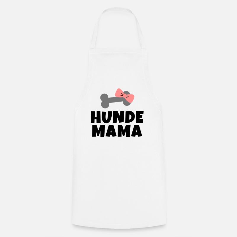 Hunde Mama - Kochschürze - Weiß