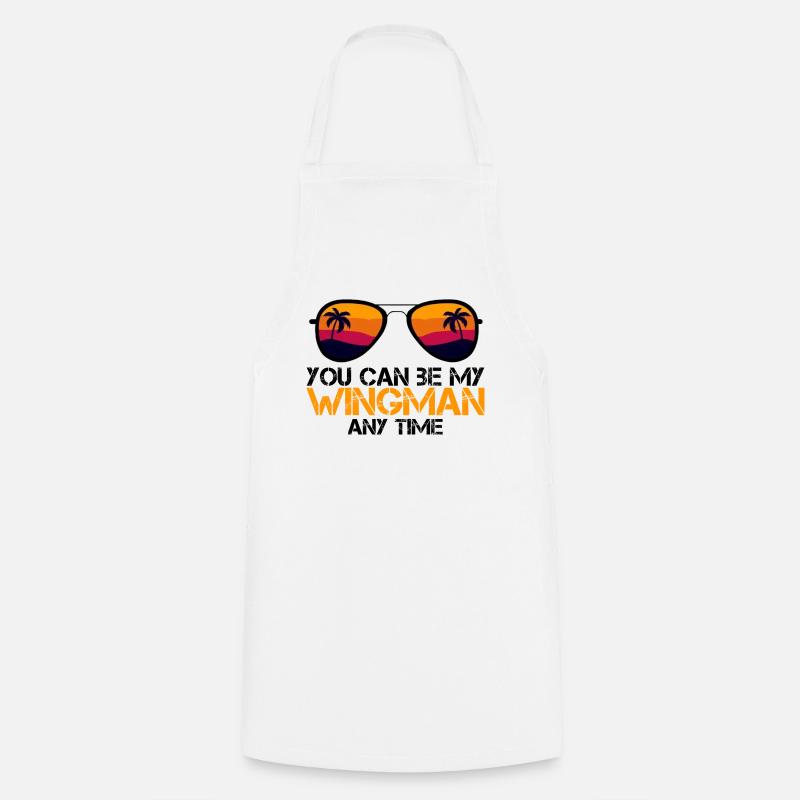 Wingman - Cooking Apron - white