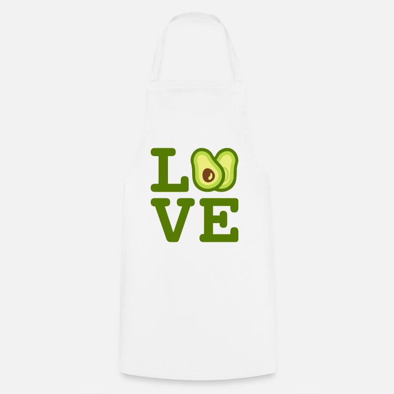 avocat - Tablier de cuisine - blanc