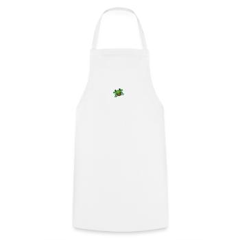 Frog - Cooking Apron - white - Front - AI Model Male 185 dark (185cm)