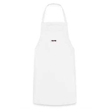 Three Lives - Cooking Apron - white - Front - AI Model Male 185 dark (185cm)