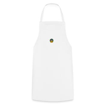 Ufo - Kochschürze - Weiß - Vorne - AI Model Male 185 dark (185cm)