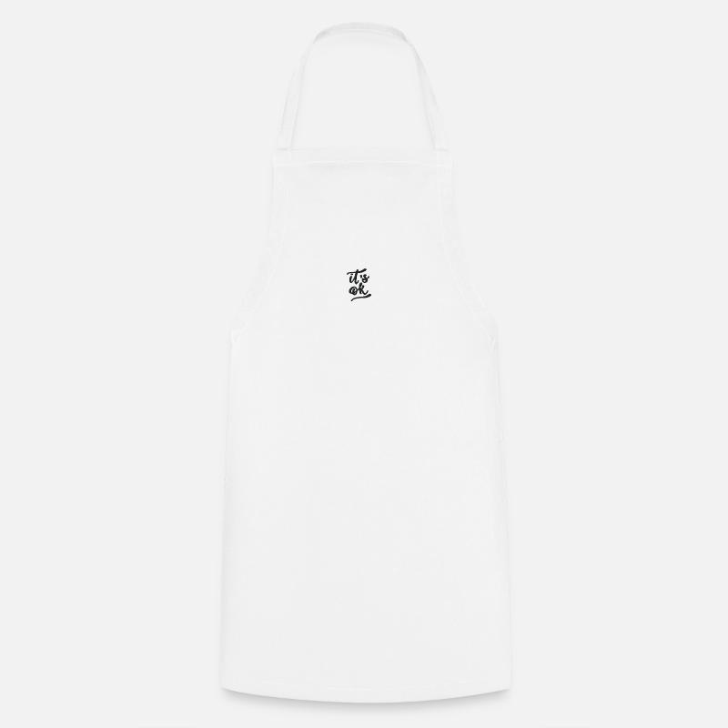 C’est bien brodé - Tablier de cuisine - blanc